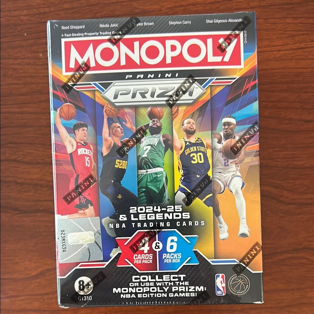 Panini Red and Blue Card Game Collection